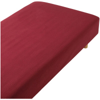 オーガニックコットンフランネルボックスシーツ・S　赤　38391319　無印良品