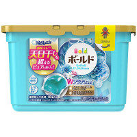 ボールド　ジェルボール　Wプラチナ　プラチナホワイトリーフの香り　本体（18個入）　洗濯洗剤　P&G