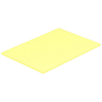 小林クリエイト カラーレセプト用紙 A4 1穴 黄色 1パック（100枚入）