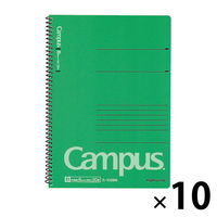 【アウトレット】コクヨ キャンパス スパイラルノート A5 30枚 B罫6mm 29行 ス-105BN 1セット（10冊）