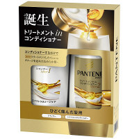 【アウトレット】パンテーン エクストラダメージケア シャンプー（450ml）＆トリートメントインコンディショナー（400g） ポンプセット P&G
