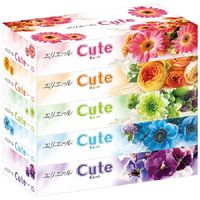 ティッシュペーパー　160組（5箱入）　エリエールキュート　大王製紙