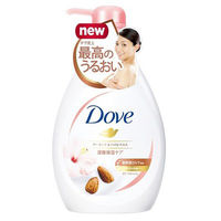 【アウトレット】ダヴ（Dove）　ボディウォッシュ（ボディソープ）　リッチケア　アーモンド＆ハイビスカス　ポンプ　480g　ユニリーバ