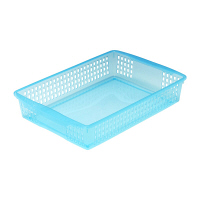 和泉化成 インデックスバスケットワイド2 ブルー 3050B 1個