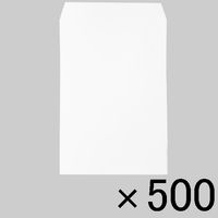 【アウトレット】寿堂　透けにくい白ケント封筒　角6　80g　サイド貼　1箱（500枚入）