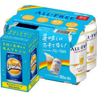 サントリー　オールフリー　350ml×6缶　景品付（オランジーナ340ml）