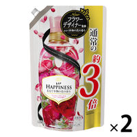 旧パッケージのため【ワゴンセール】レノアハピネス アンティークローズ＆フローラル 詰め替え 超特大 1260ml 1セット（2個入） 柔軟剤 P&G