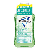 マウスウォッシュ 洗口液 口臭 モンダミン クリアミント 1000mL 低刺激タイプ 口臭対策 アース製薬