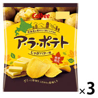 カルビー ア・ラ・ポテト じゃがバター味 72g 3袋 スナック菓子 ポテトチップス