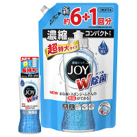 除菌ジョイコンパクト　JOY　本体　190mL＋詰め替え　超特大1065mLセット　食器用洗剤　P&G