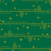 ササガワ 包装紙 ネージュ緑 全判 【クリスマス】 49-4026 1包（50枚）袋入（取寄品）