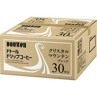 使用不可【アウトレット】【※税率要確認】ドトール ドリップコーヒー クリスタルマウンテンブレンド 1箱（30袋入）