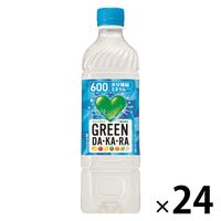 サントリー GREEN DA・KA・RA（グリーン ダカラ）（冷凍兼用ボトル）600ml 1箱（24本入）（イチオシ）