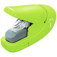 プラス　針なしホッチキス　ペーパークリンチ　グリーン　31131