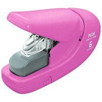 プラス　針なしホッチキス　ペーパークリンチ　ピンク　31133