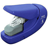 プラス　針なしホッチキス　ペーパークリンチ　ブルー　31132