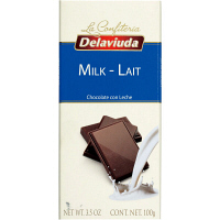 ウイングエース デラビューダ ミルクチョコレート100g 008032 1個