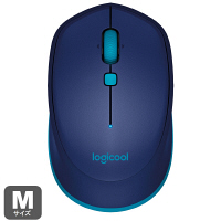 ロジクール（Logicool） Bluetoothマウス（無線） Bluetooth Mouse M337 ブルー 光学式/6ボタン/2年保証 M337BL