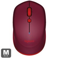 ロジクール（Logicool） Bluetoothマウス（無線） Bluetooth Mouse M337 レッド 光学式/6ボタン/2年保証 M337RD