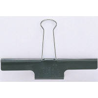 ライオン事務器　バインダークリップ　幅100mm 85枚　CS15510BC