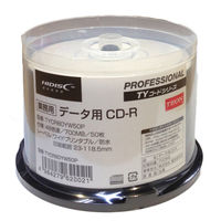 磁気研究所 CD-R データ用  ホワイトワイド TYCR80Y