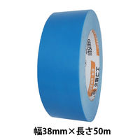 【ガムテープ】 カラークラフトテープ No.500WC 幅38mm×長さ50m 青 積水化学工業 1巻
