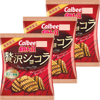 カルビー　52gポテトチップス贅沢ショコラ　15179　1セット（3袋入）