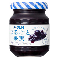 使用不可【アウトレット】【※税率要確認】アヲハタ　まるごと果実　ブルーベリー　1個（125g）