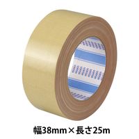 【ガムテープ】 布テープ No.600 0.31mm厚 幅38mm×長さ25m 茶 積水化学工業 1巻