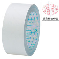 ニチバン 製本テープ（再生紙）契印用 ロールタイプ 幅35mm×10m 白色度67% BK-3534 2巻
