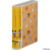 キングジム　ディズニーマジックポケッツ　フォトファイル　黄　7053MPキイ
