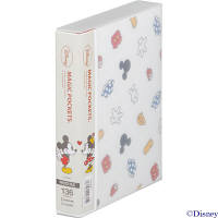 【アウトレット】キングジム　ディズニーマジックポケッツ　フォトファイル　白　7053MPシロ　1冊