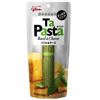 【アウトレット】江崎グリコ　タパスタ　バジル＆チーズ　G0001　1箱（10パック入）