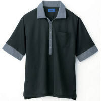 WSP（ダブルエスピー） ポロシャツ ブラック L 65210（直送品）