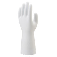 「現場のチカラ」 ショーワグローブ 塩化ビニール手袋 ビニトップ薄手 ホワイト 簡易包装 炊事・掃除用