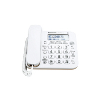 パナソニック デジタルコードレス電話機 VE-GD25DL-W
