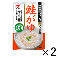 【アウトレット】たいまつ食品 鮭がゆ＜新潟県産コシヒカリ100%使用＞ 1セット（250g×2個）