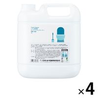 【アスクル限定】スーパートイレクリーナー除菌・消臭4L 1箱（4個入） トイレ用洗剤 ロケット石鹸  オリジナル