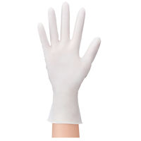 帝人フロンティア　「現場のチカラ」　使いきりニトリル手袋　薄手　粉なし　ホワイト　L　1箱（100枚入）