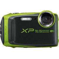 富士フイルム 防水デジタルカメラ「FinePix」XP120 ライム FX-XP120LM 1台