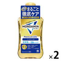 マウスウォッシュ 洗口液 口臭 モンダミン プレミアムケア ゴールドミント 1000mL 1セット（2本）低刺激タイプ 口臭対策 アース製薬