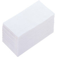 イデシギョー 8つ折り 紙ナプキン 2PLY 白無地 1セット（500枚：50枚入×10袋）