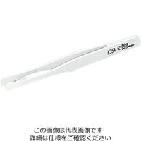 アズワン 耐酸性ピンセット 扁平 ポリブチレンテレフタレート（PBTP） K35A 1本 1-1487-05（直送品）