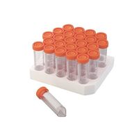 コーニングインターナショナル 遠沈管(PET) 50mL 1ケース(25本/ラック×20ラック入) 430304 1箱(500本)（直送品）