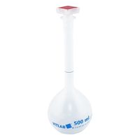 ユラボジャパン 栓付きPPメスフラスコ 500mL 675941 1個 1-1322-06（直送品）
