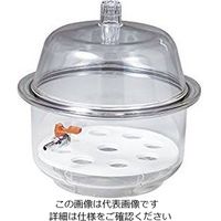 アズワン 真空ポリカデシケーター 9L コック付 1-066-21 1個（直送品）