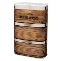 トイレットペーパー 6ロール入 パルプ ダブル 60m ネピアKIBACO（キバコ） 1パック（6ロール入） 王子ネピア