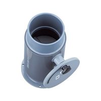 アズワン 配管用部品風量調節ダンパ(直接型)φ100用 1-1607-02 1個（直送品）