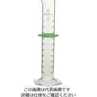 アズワン メスシリンダースーパーグレード 2000mL 校正証明書付 6-238