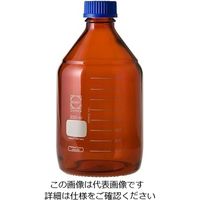 柴田科学 ねじ口瓶丸型茶褐色(デュラン(R)・017210) 2000mL GLー45 1-1961-07 1本(1個)（直送品）